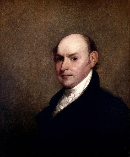 Gilbert Stuart John Quincy Adams. Sweden oil painting art